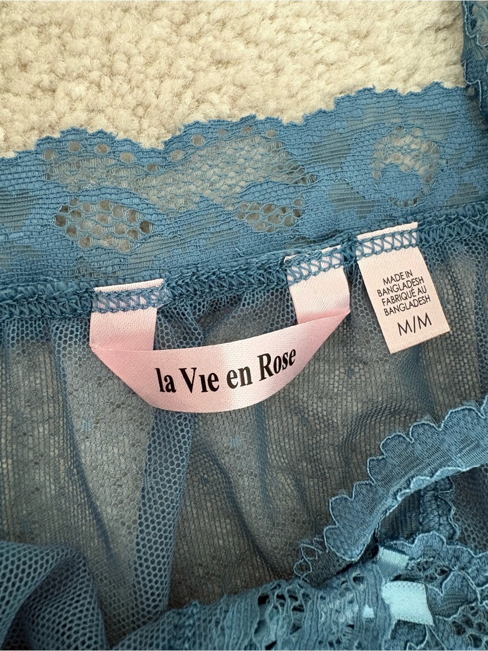 La Vie en Rose Blue Dress - Picture 4 of 4